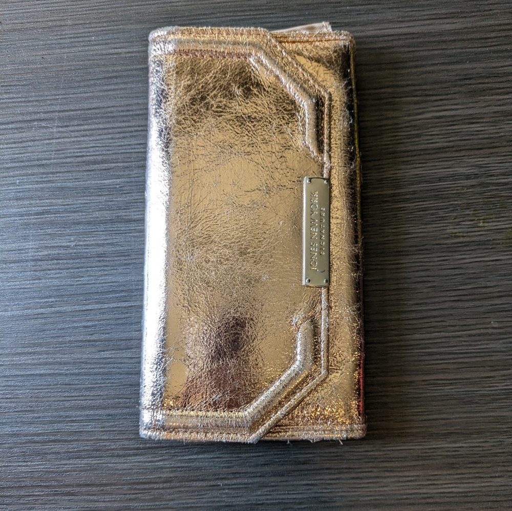 ✏️Jones New York Signature rose gold wallet